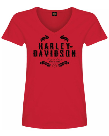 Harley Davidson Route 76 t-shirt donna 3001789