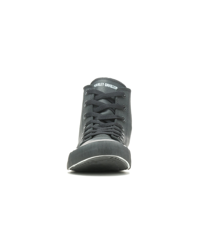 Harley-Davidson D93447 – Sneaker Uomo In Tela – Costruzione Vulcanizzata – Colore Nero
