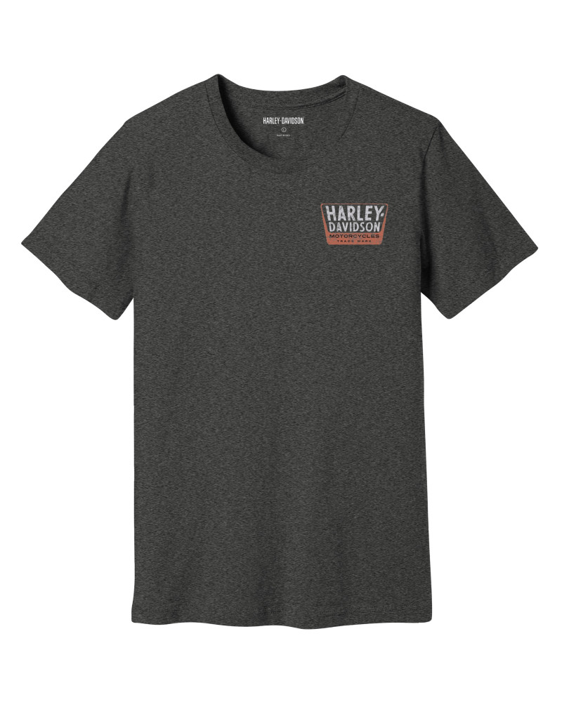 Harley Davidson Route 76 t-shirt uomo 96100-23VM