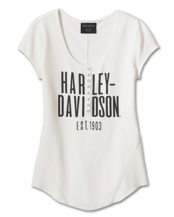Harley Davidson Route 76 t-shirt donna 96132-24VW