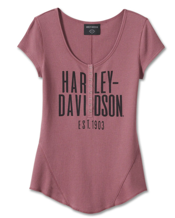 Harley Davidson Route 76 t-shirt donna 96133-24VW