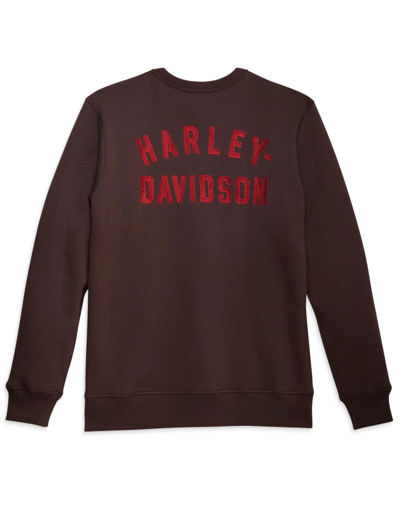 トップス 00's Harley-Davidson cafe print sweat 00's Harley