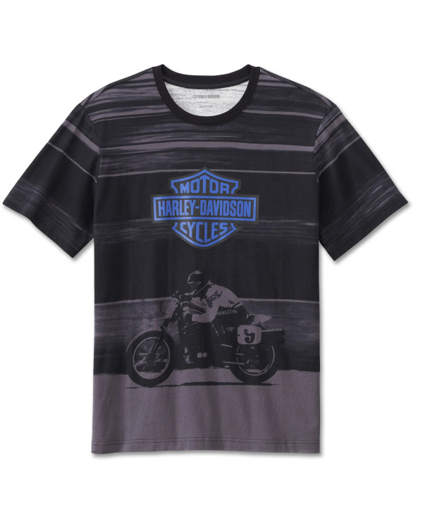 Harley Davidson Route 76 t-shirt uomo 96429-24VM