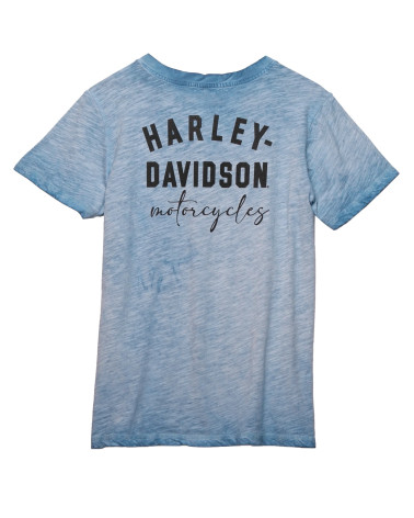 Harley Davidson Route 76 t-shirt donna 96226-23VW