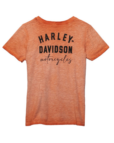 Harley Davidson Route 76 t-shirt donna 96227-23VW