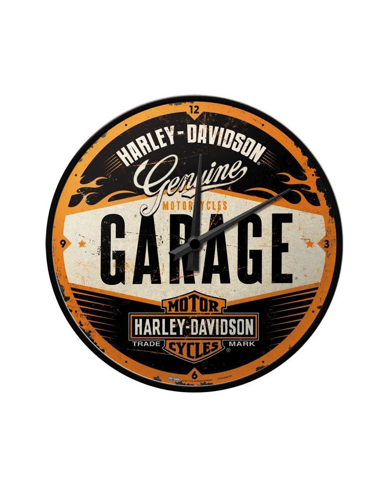 Harley Davidson Route 76 orologi da parete 51083