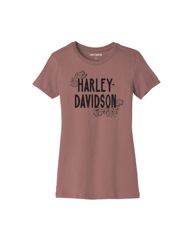 Harley Davidson Route 76 t-shirt donna 96438-23VW