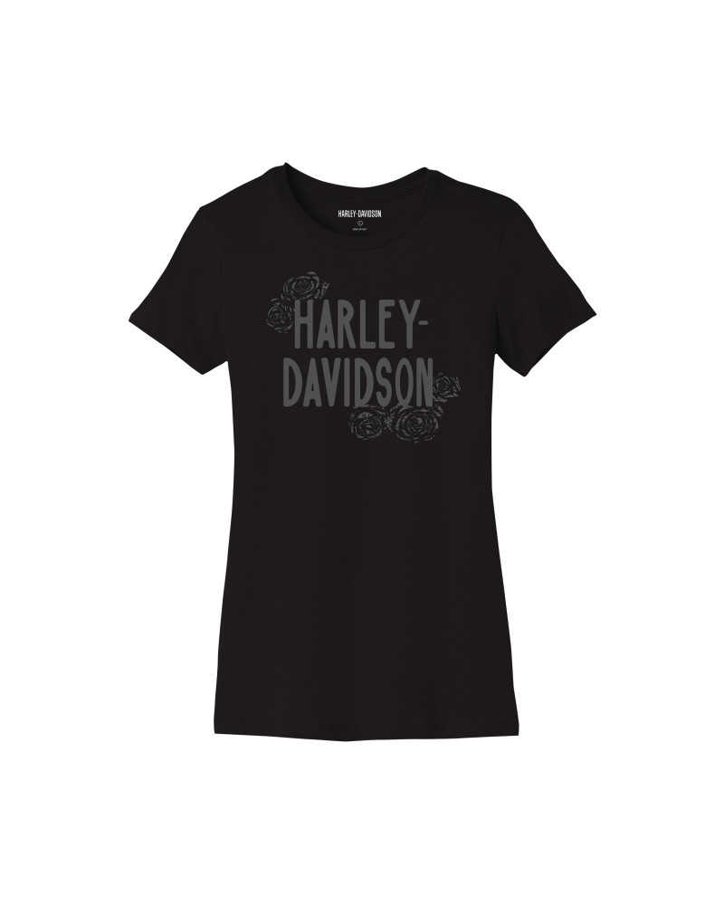 Harley Davidson Route 76 t-shirt donna 96439-23VW