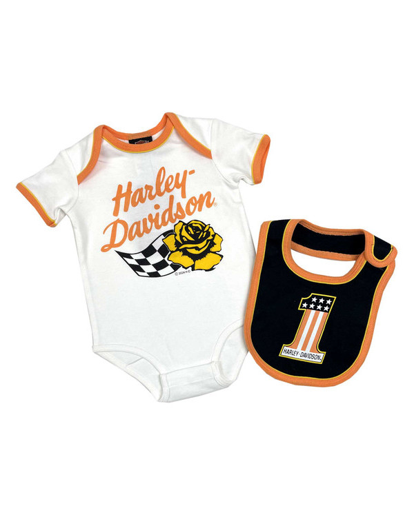 Harley Davidson Route 76 Kids onesies