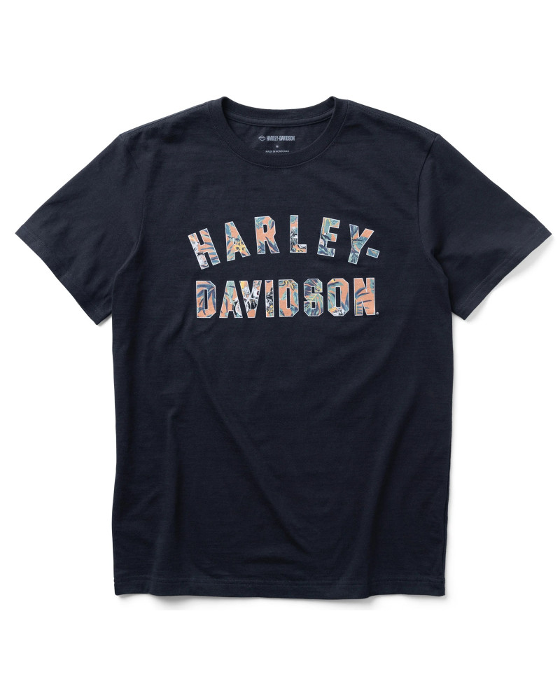 Harley Davidson Route 76 t-shirt uomo 96917-23VM