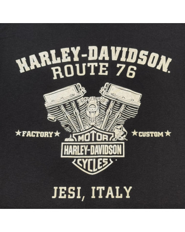 Harley Davidson Route 76 t-shirt uomo 40291731