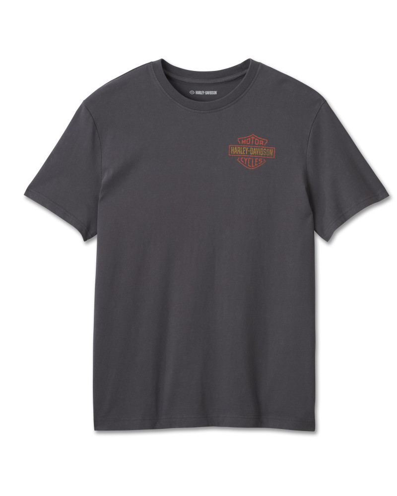 Harley Davidson Route 76 t-shirt uomo 96124-25VM