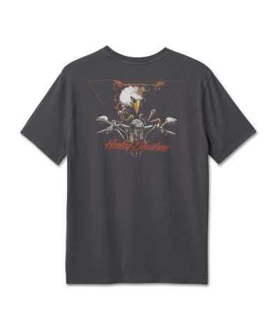 Harley Davidson Route 76 t-shirt uomo 96124-25VM