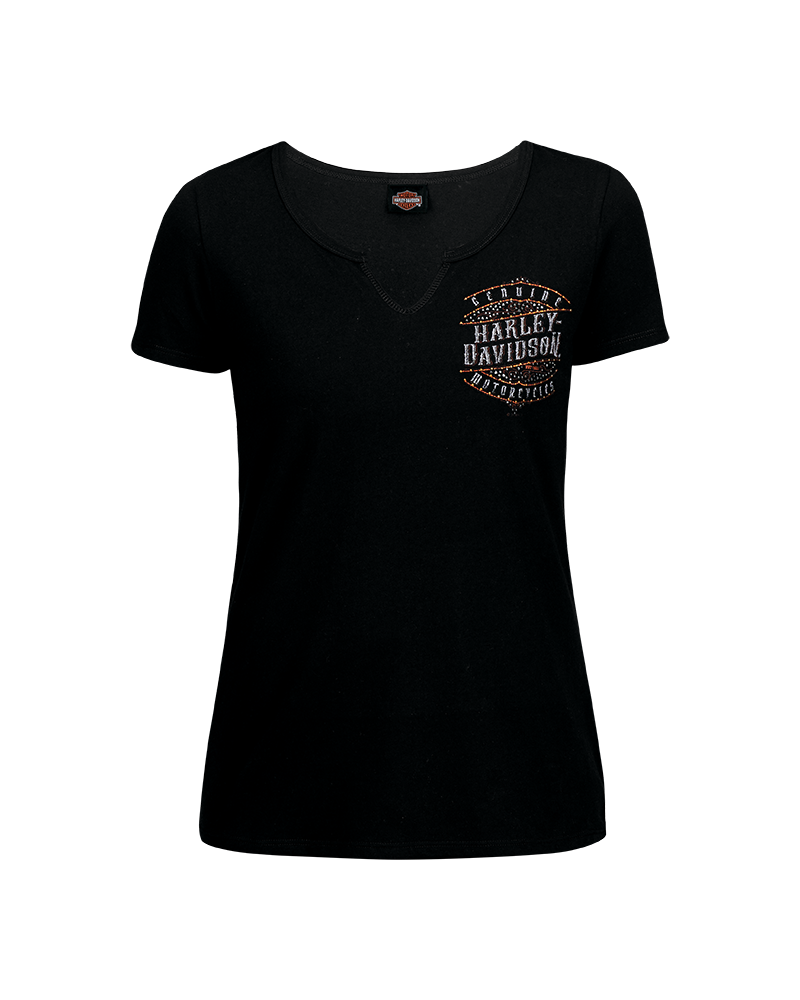 Harley Davidson Route 76 t-shirt donna R003497