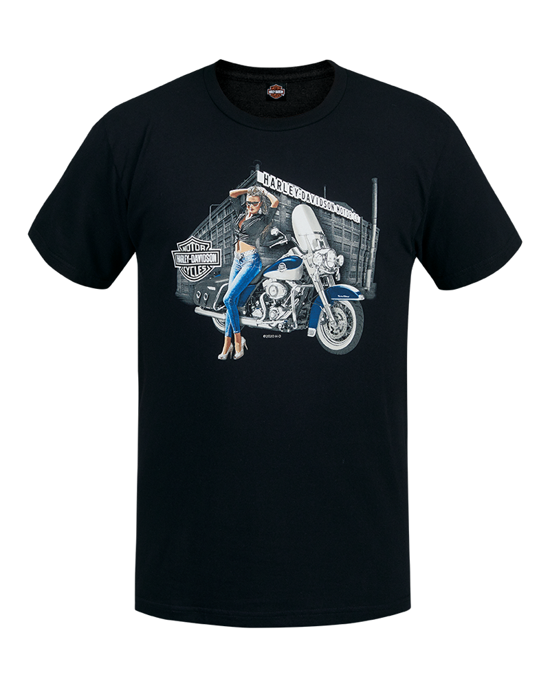 Harley Davidson Route 76 t-shirt uomo R003544
