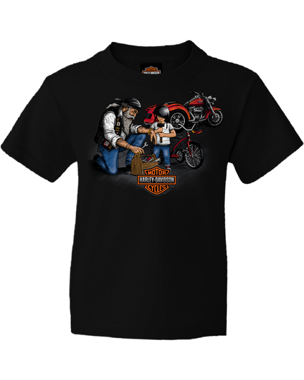 Harley Davidson Route 76 t-shirt bambini R003627