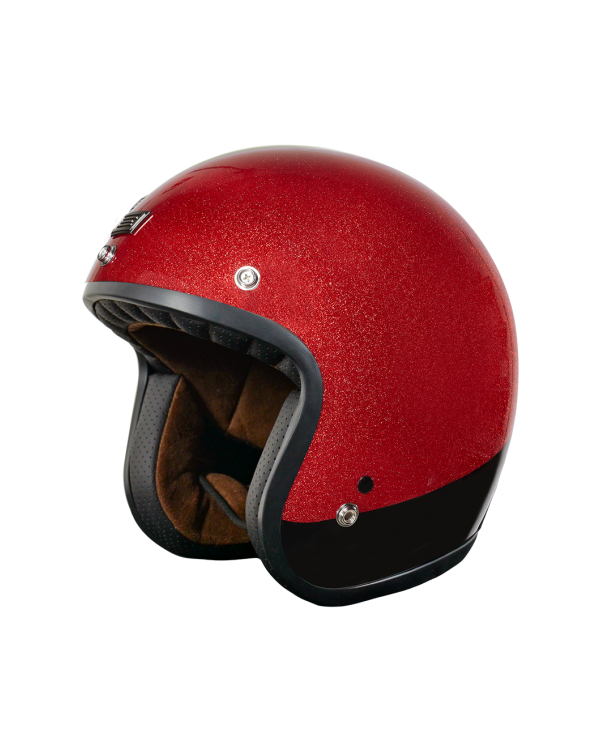 Harley Davidson Route 76 caschi jet COSMO RED