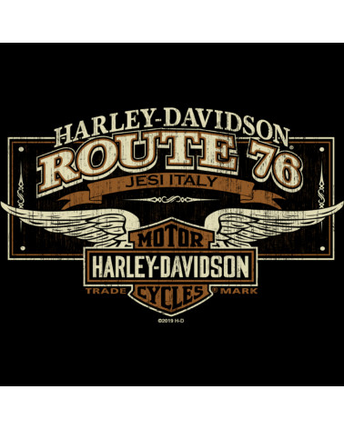 Harley Davidson Route 76 t-shirt uomo R003481