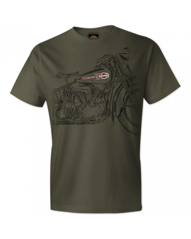 Harley Davidson Route 76 t-shirt uomo R003956