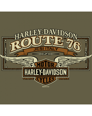 Harley Davidson Route 76 t-shirt uomo R003465