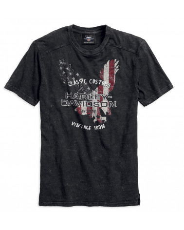 Harley Davidson Route 76 t-shirt uomo 96183-18VM