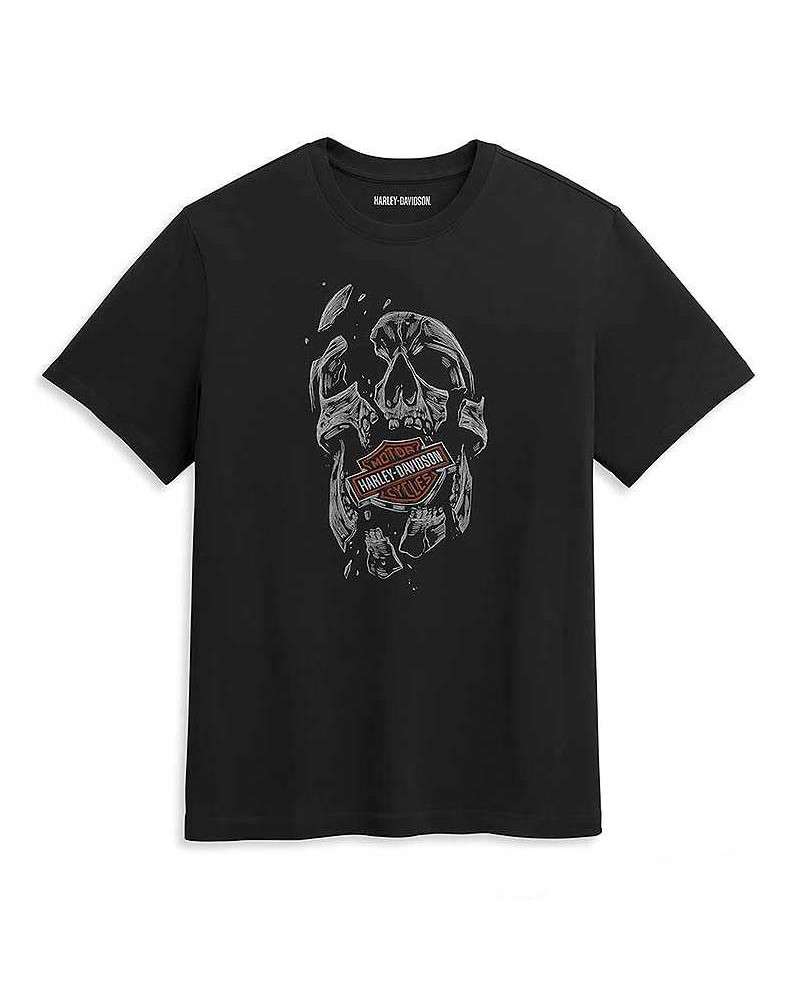Harley Davidson Route 76 t-shirt uomo 96439-21VM
