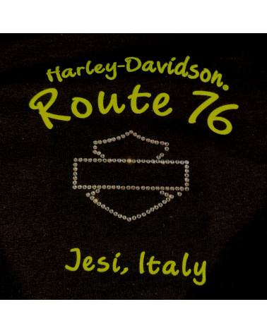 Harley Davidson Route 76 t-shirt donna R004597
