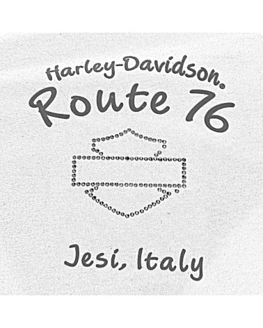 Harley Davidson Route 76 t-shirt donna R004335