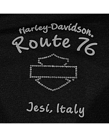 Harley Davidson Route 76 t-shirt donna R004345