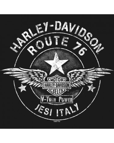 Harley Davidson Route 76 t-shirt uomo R004580