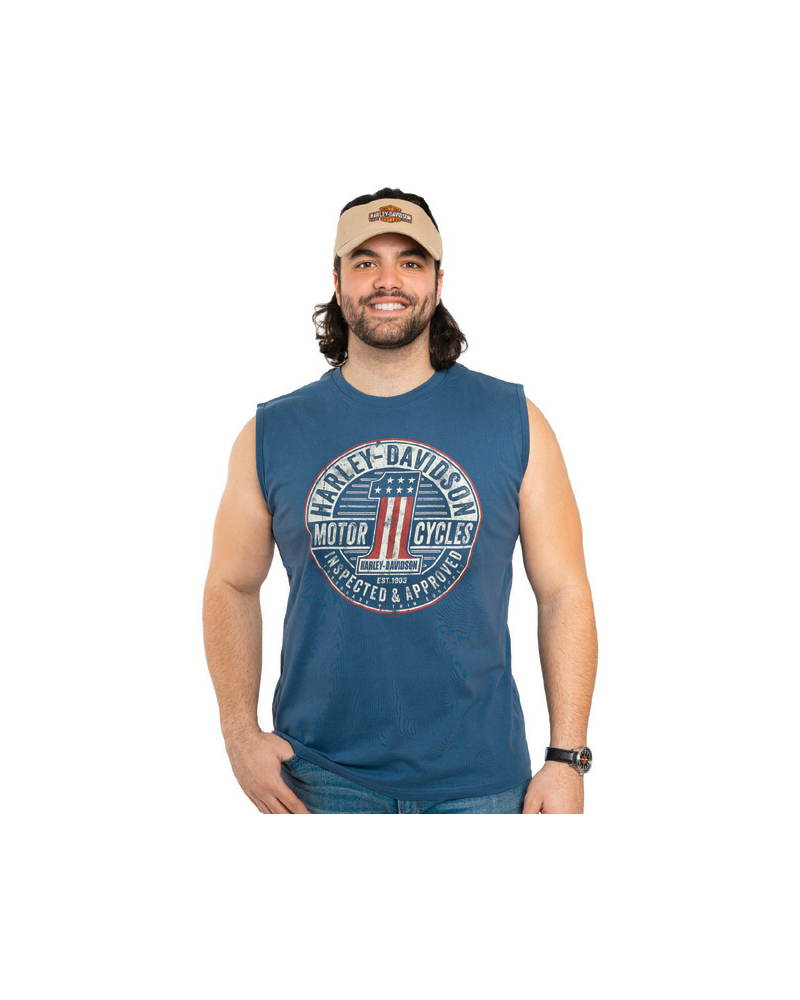 Harley Davidson Route 76 t-shirt uomo 40291077