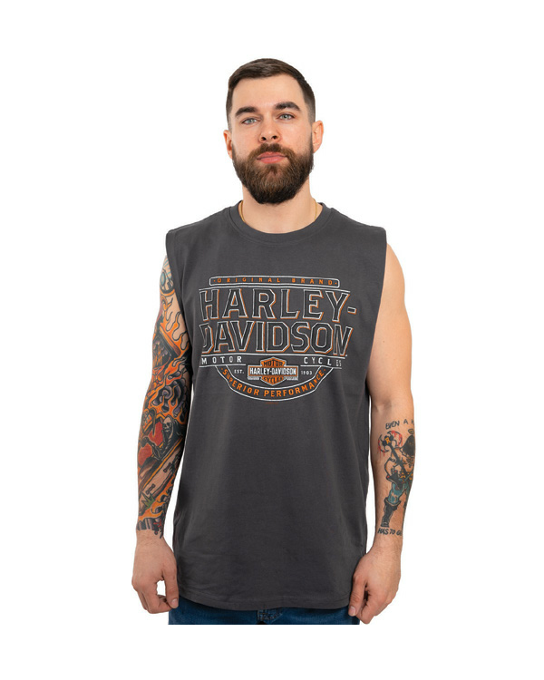 Harley Davidson Route 76 t-shirt uomo 40291078