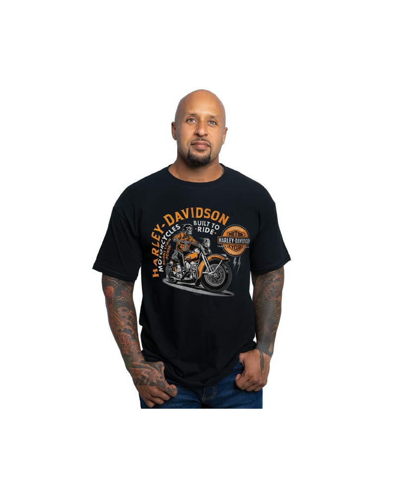 Harley Davidson Route 76 t-shirt uomo 40291058