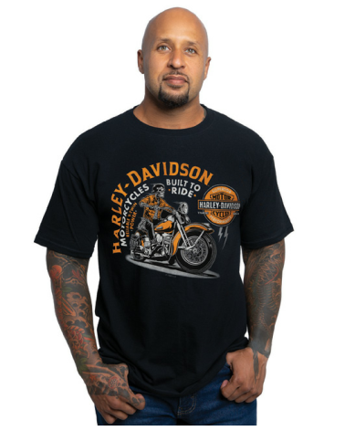 Harley Davidson Route 76 t-shirt uomo 40291058