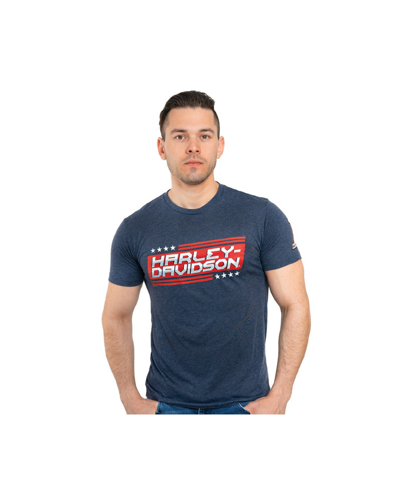 Harley Davidson Route 76 t-shirt uomo 40291043