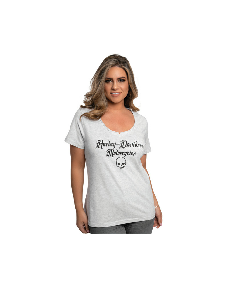 Harley Davidson Route 76 t-shirt donna 40291108