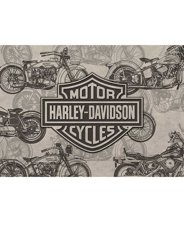Harley Davidson Route 76 biglietti di auguri HDL-20081