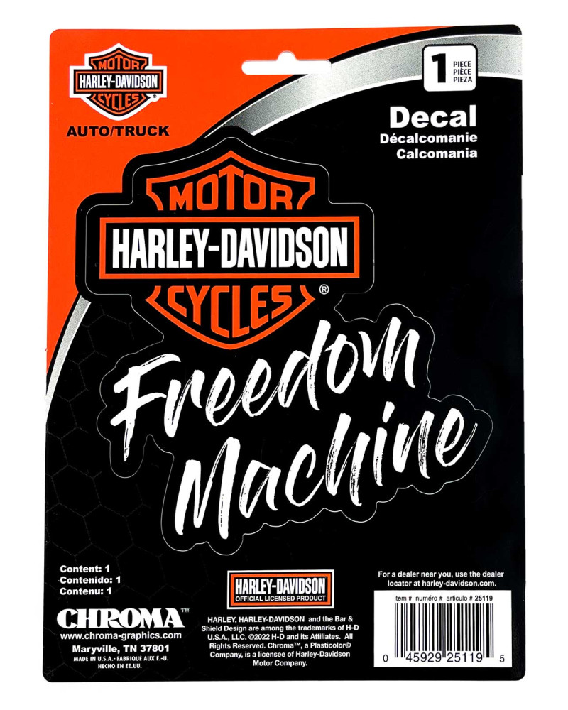 Harley Davidson Route 76 adesivi 25119