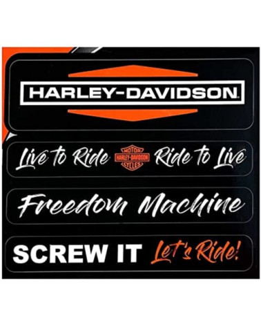 Harley Davidson Route 76 adesivi 25120