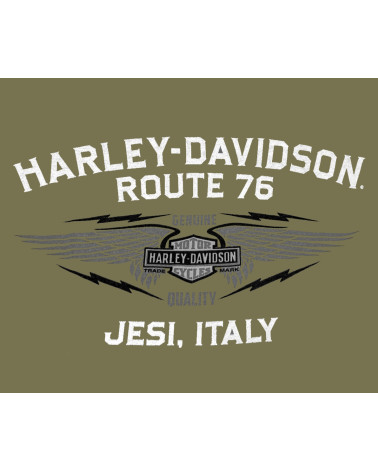 Harley Davidson Route 76 t-shirt uomo 40291068