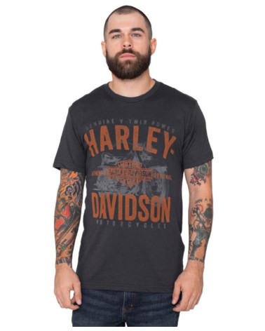 Harley Davidson Route 76 t-shirt uomo 40291258