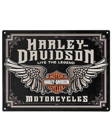 Harley Davidson Route 76 targhe HDL-15544