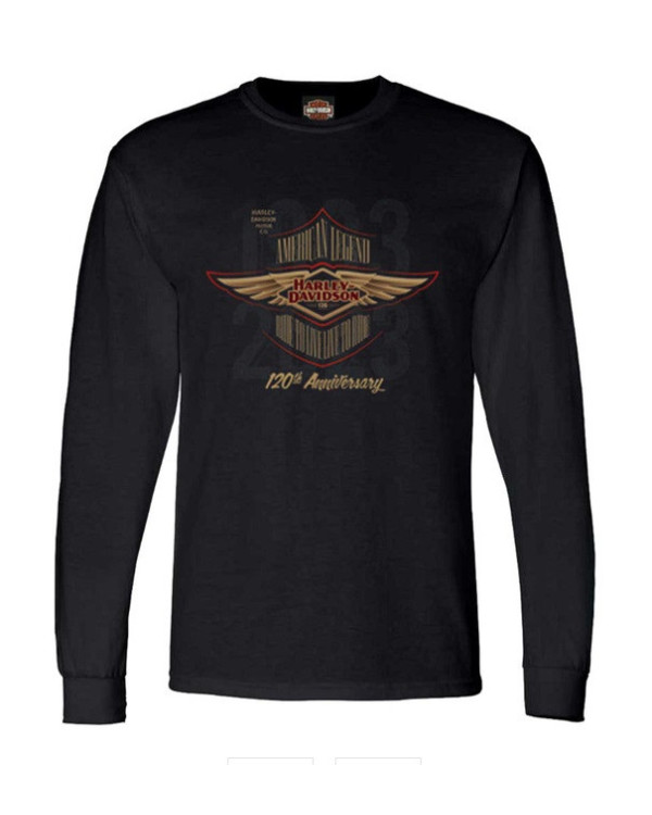 Harley Davidson Route 76 t-shirt uomo 40291362