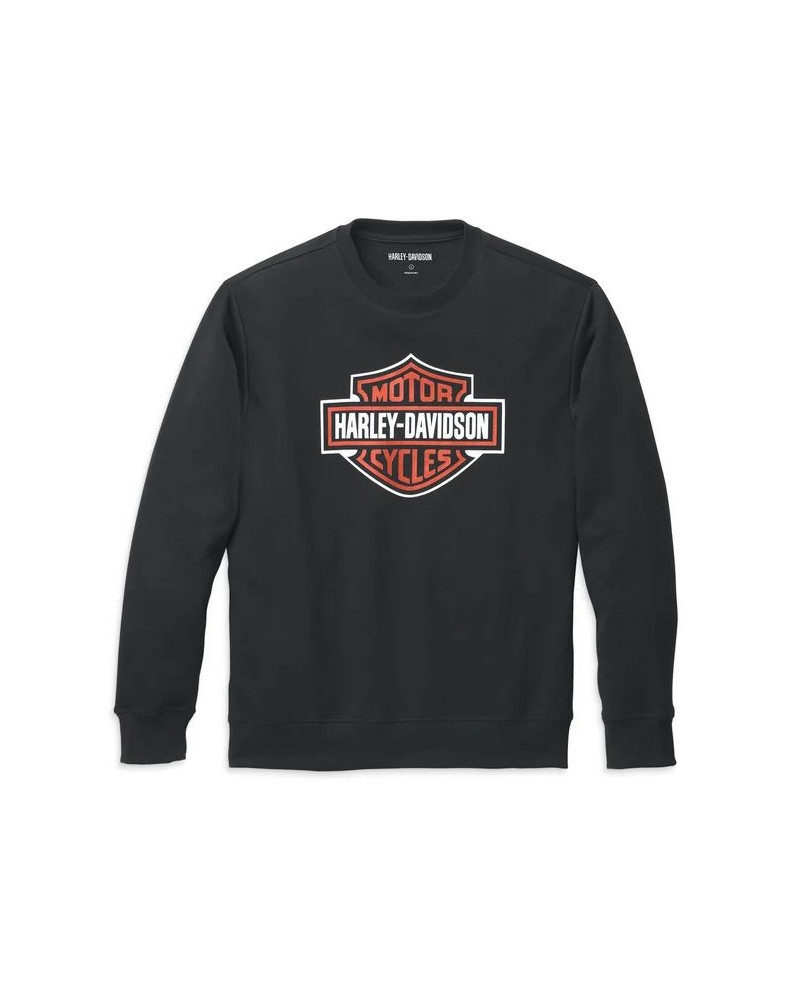 Harley Davidson Men s Bar Shield Crewneck Sweatshirt