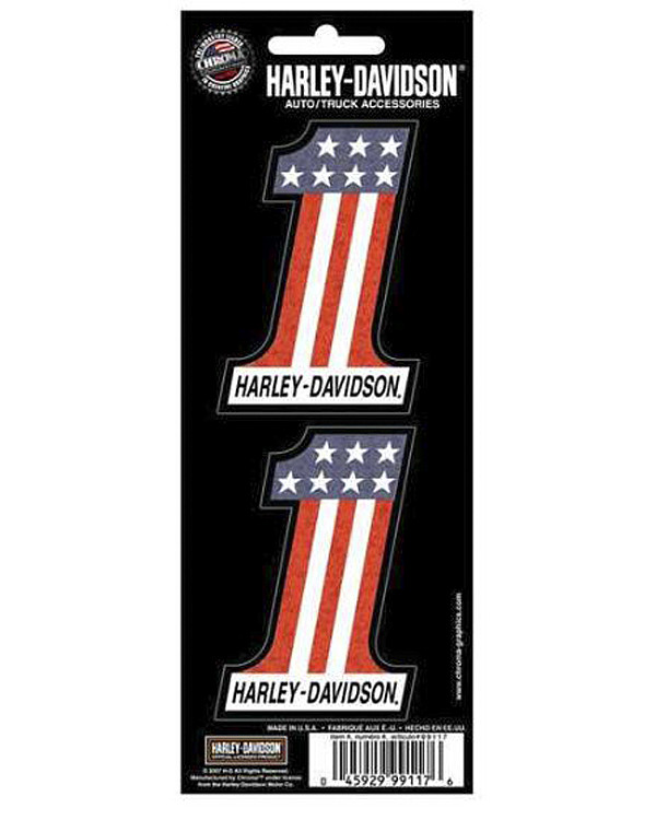 Harley Davidson Route 76 adesivi 99117