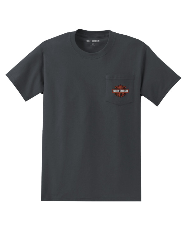 Harley Davidson Route 76 t-shirt uomo 99059-22VM