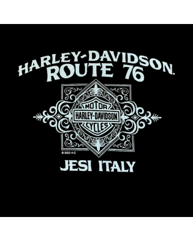 Harley Davidson Route 76 t-shirt donna 3001738