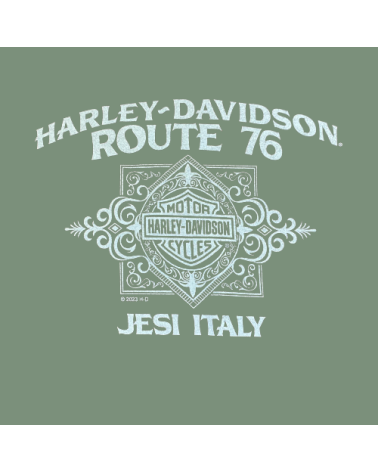 Harley Davidson Route 76 t-shirt donna 3001741
